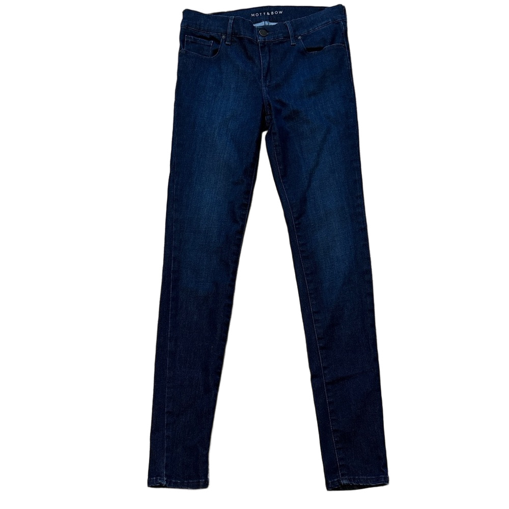 Mott & Bow mid-rise skinny jeans sz 27